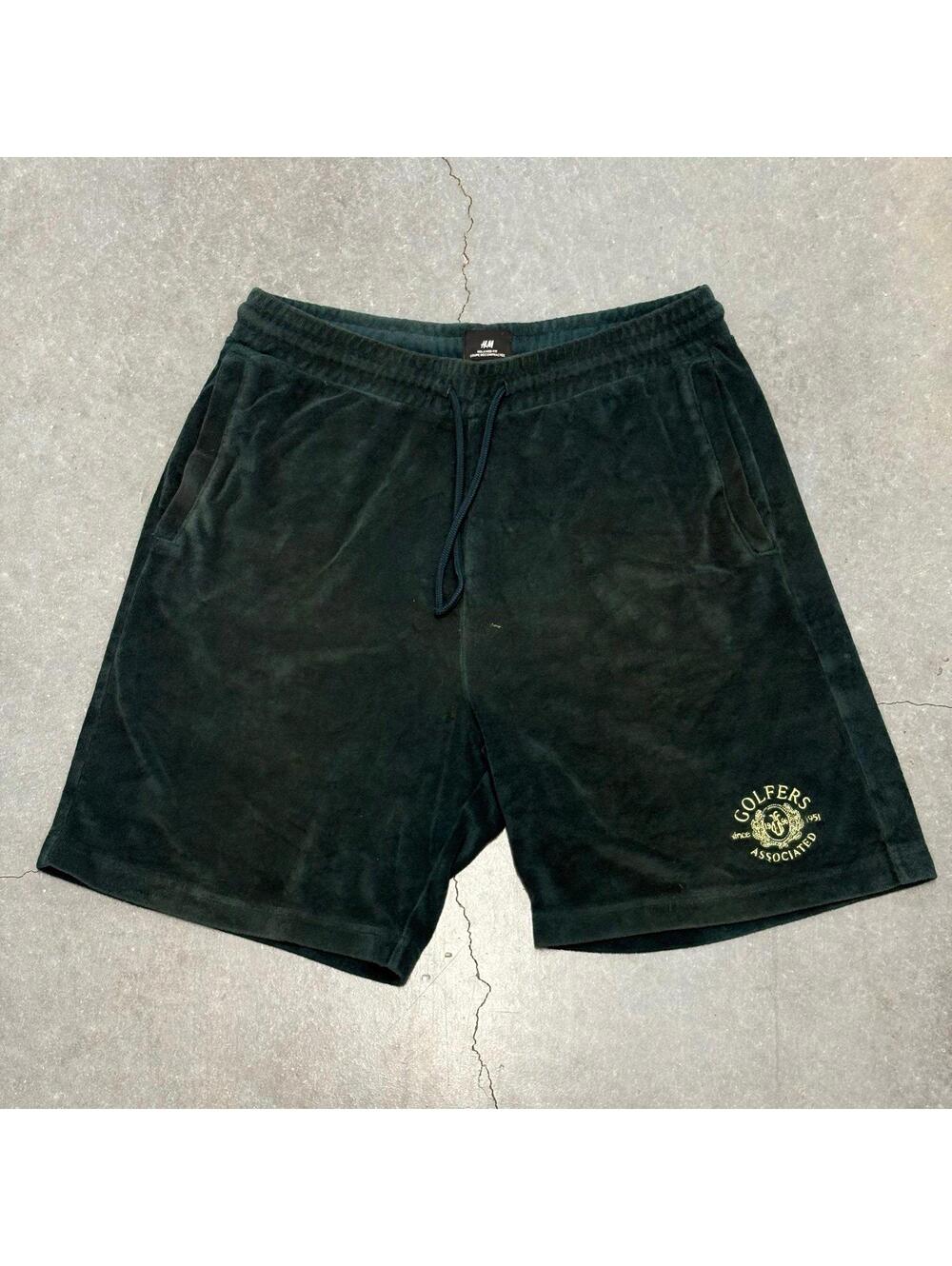 H&M Golfers Associated Green Sweat Shorts